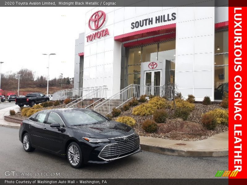 Midnight Black Metallic / Cognac 2020 Toyota Avalon Limited