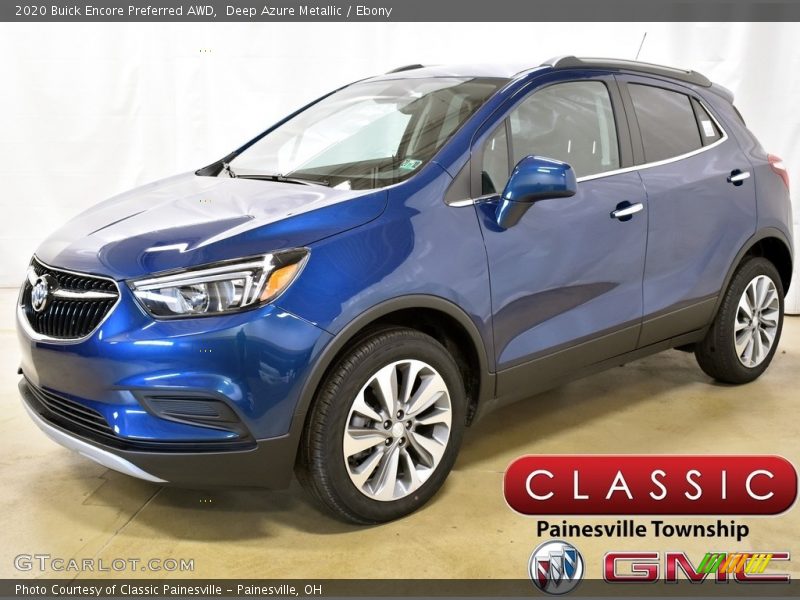 Deep Azure Metallic / Ebony 2020 Buick Encore Preferred AWD