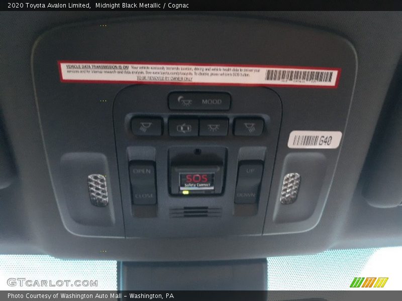 Midnight Black Metallic / Cognac 2020 Toyota Avalon Limited
