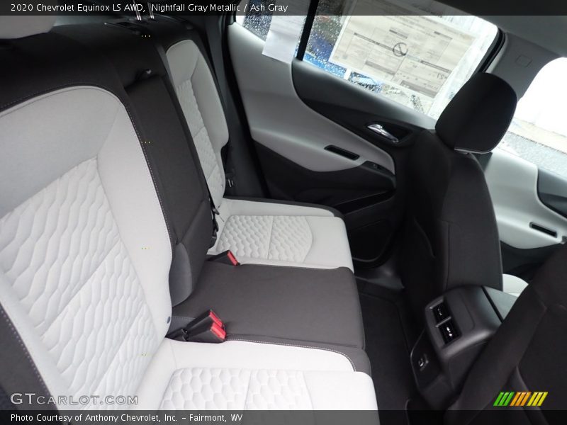 Nightfall Gray Metallic / Ash Gray 2020 Chevrolet Equinox LS AWD