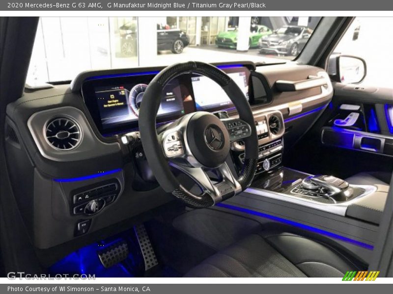 G Manufaktur Midnight Blue / Titanium Gray Pearl/Black 2020 Mercedes-Benz G 63 AMG