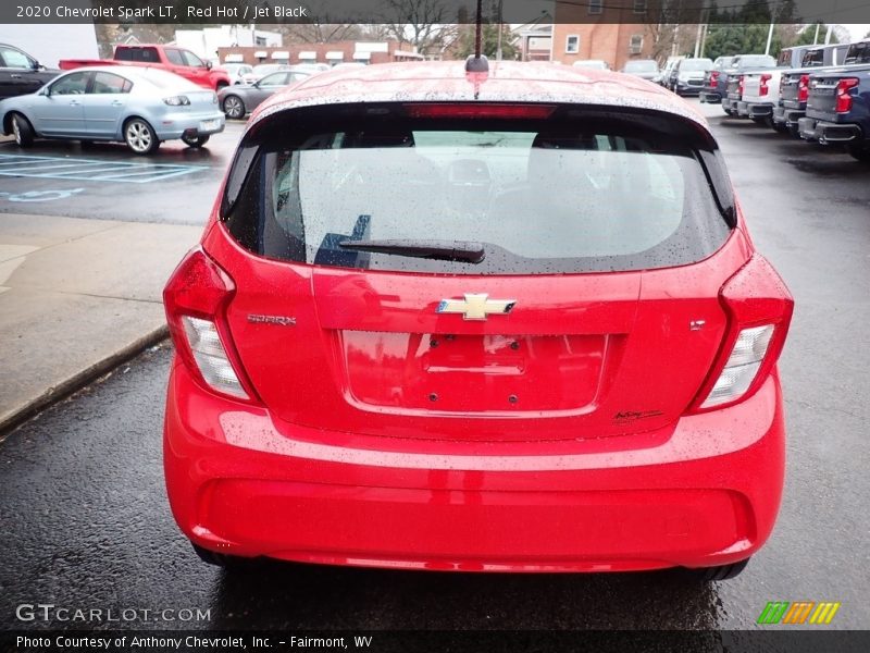 Red Hot / Jet Black 2020 Chevrolet Spark LT