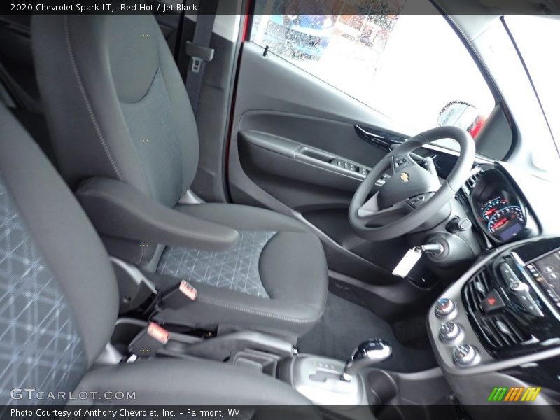 Red Hot / Jet Black 2020 Chevrolet Spark LT