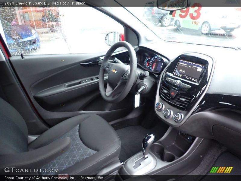 Red Hot / Jet Black 2020 Chevrolet Spark LT