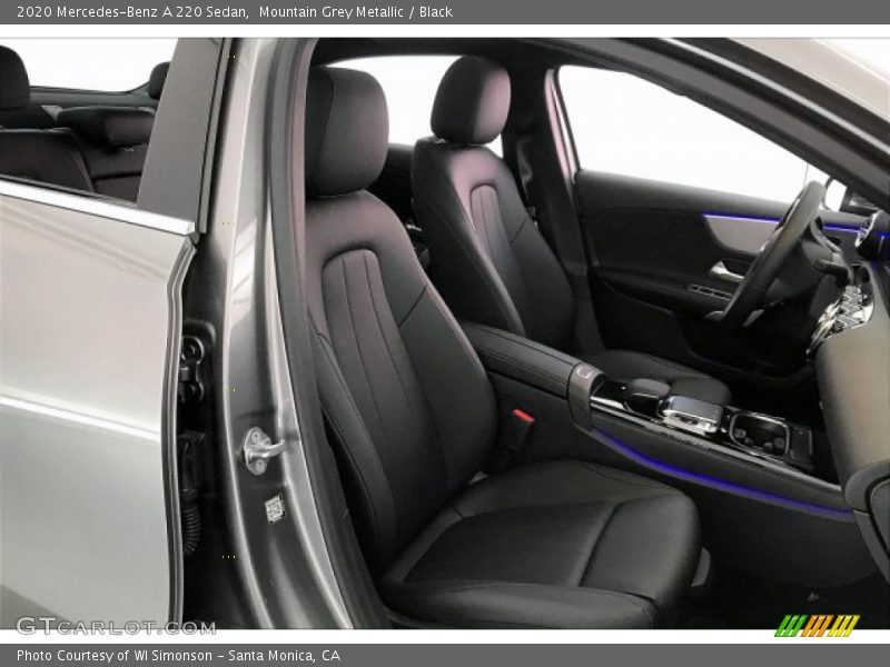 Mountain Grey Metallic / Black 2020 Mercedes-Benz A 220 Sedan