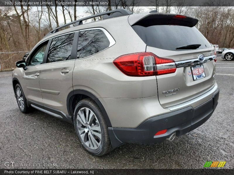 Tungsten Metallic / Warm Ivory 2020 Subaru Ascent Limited