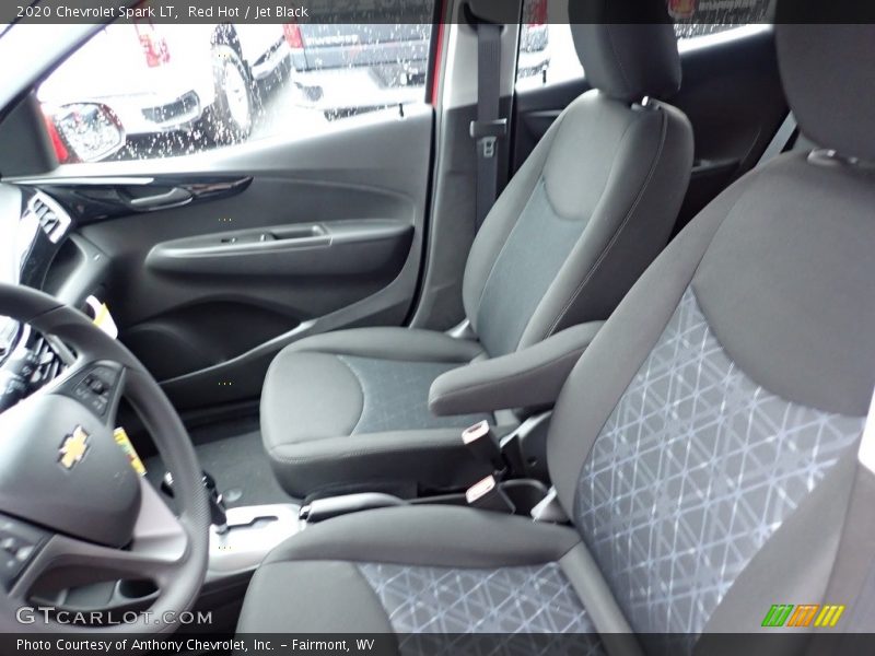 Red Hot / Jet Black 2020 Chevrolet Spark LT