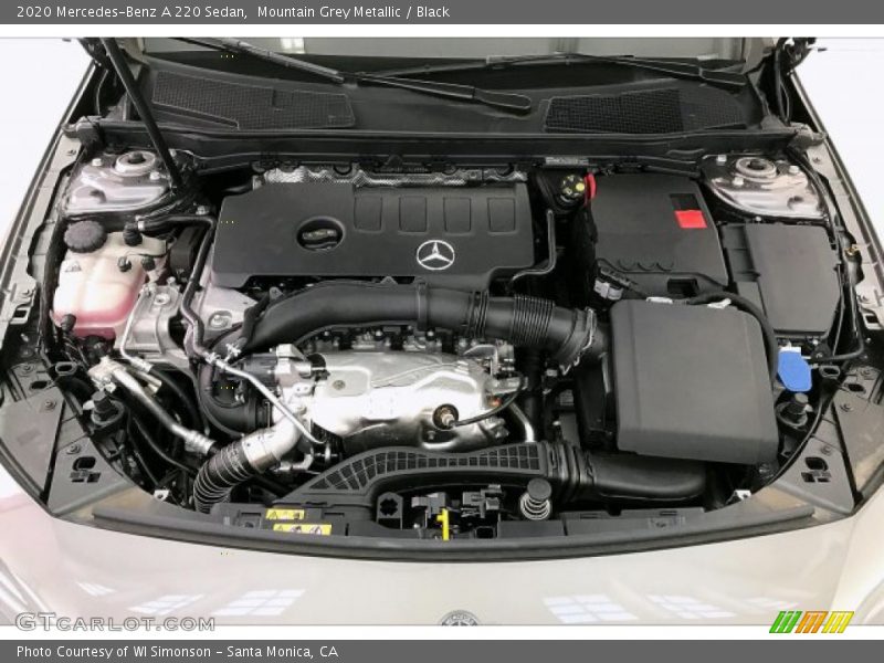 Mountain Grey Metallic / Black 2020 Mercedes-Benz A 220 Sedan