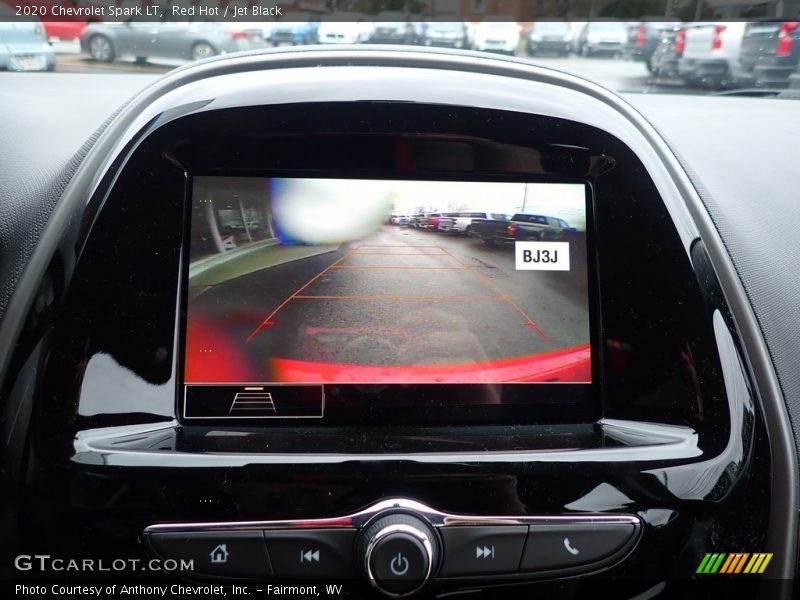 Red Hot / Jet Black 2020 Chevrolet Spark LT