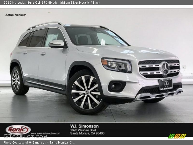 Iridium Silver Metallic / Black 2020 Mercedes-Benz GLB 250 4Matic