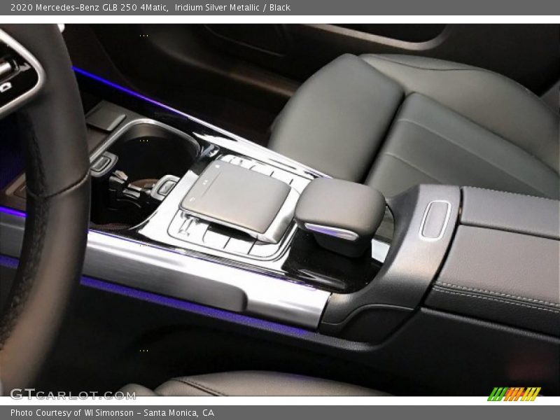 Controls of 2020 GLB 250 4Matic