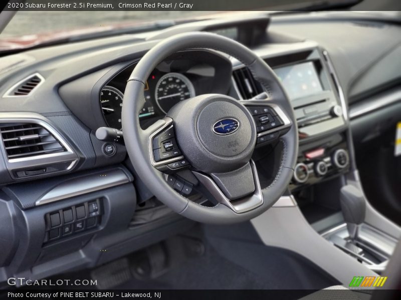 Dashboard of 2020 Forester 2.5i Premium