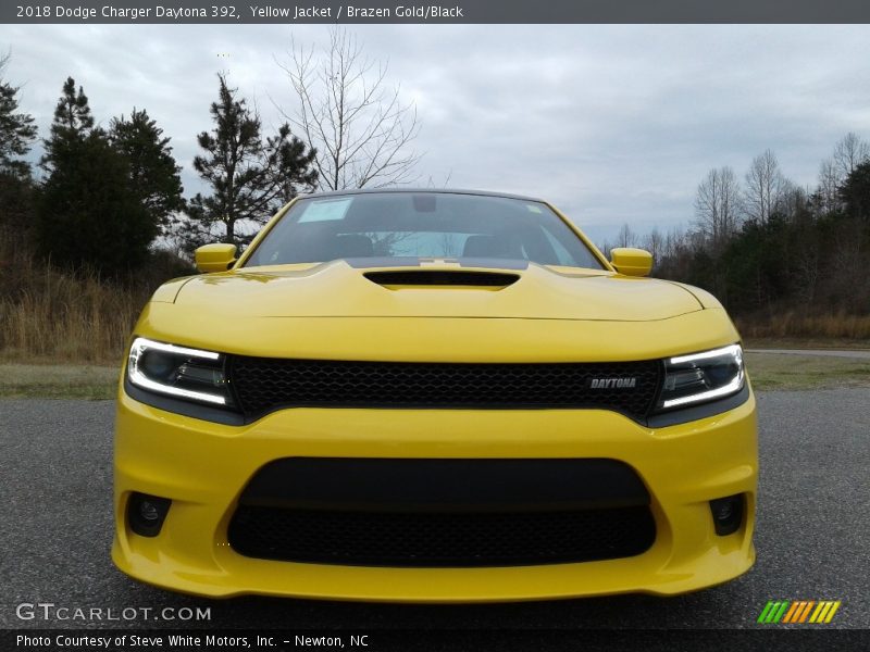 Yellow Jacket / Brazen Gold/Black 2018 Dodge Charger Daytona 392