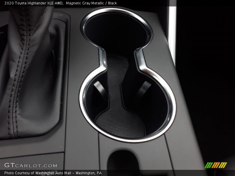 Magnetic Gray Metallic / Black 2020 Toyota Highlander XLE AWD