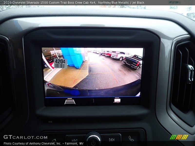 Northsky Blue Metallic / Jet Black 2020 Chevrolet Silverado 1500 Custom Trail Boss Crew Cab 4x4