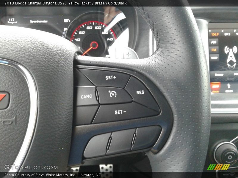 Yellow Jacket / Brazen Gold/Black 2018 Dodge Charger Daytona 392