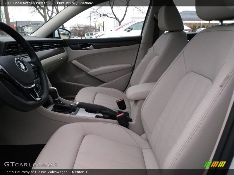 Front Seat of 2020 Passat SEL