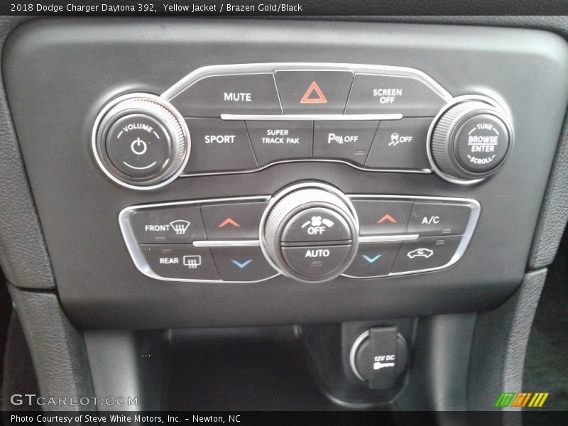 Yellow Jacket / Brazen Gold/Black 2018 Dodge Charger Daytona 392
