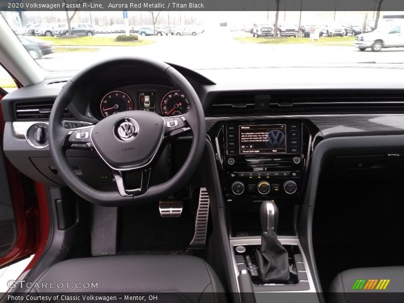 Dashboard of 2020 Passat R-Line