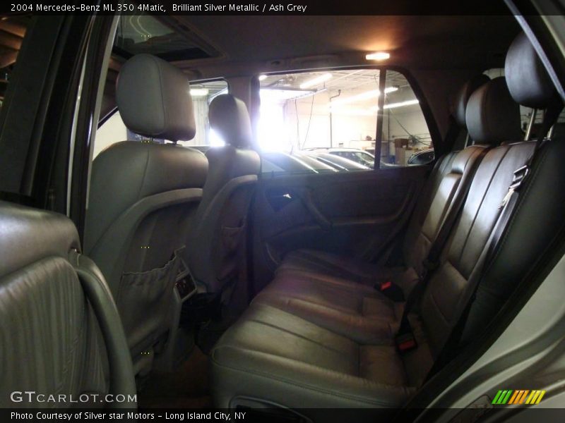 Brilliant Silver Metallic / Ash Grey 2004 Mercedes-Benz ML 350 4Matic
