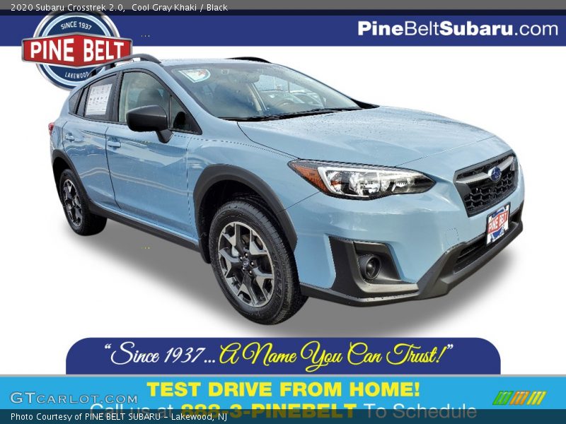 Cool Gray Khaki / Black 2020 Subaru Crosstrek 2.0