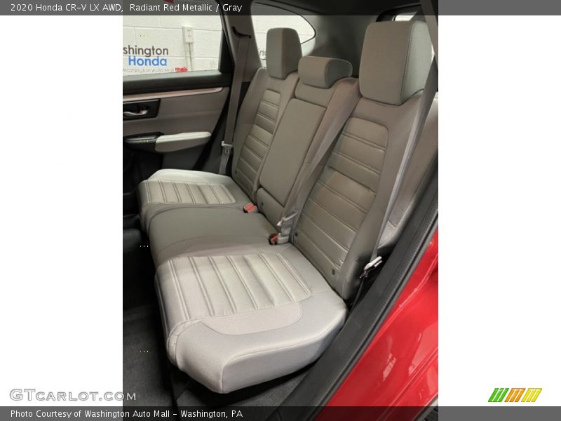 Radiant Red Metallic / Gray 2020 Honda CR-V LX AWD