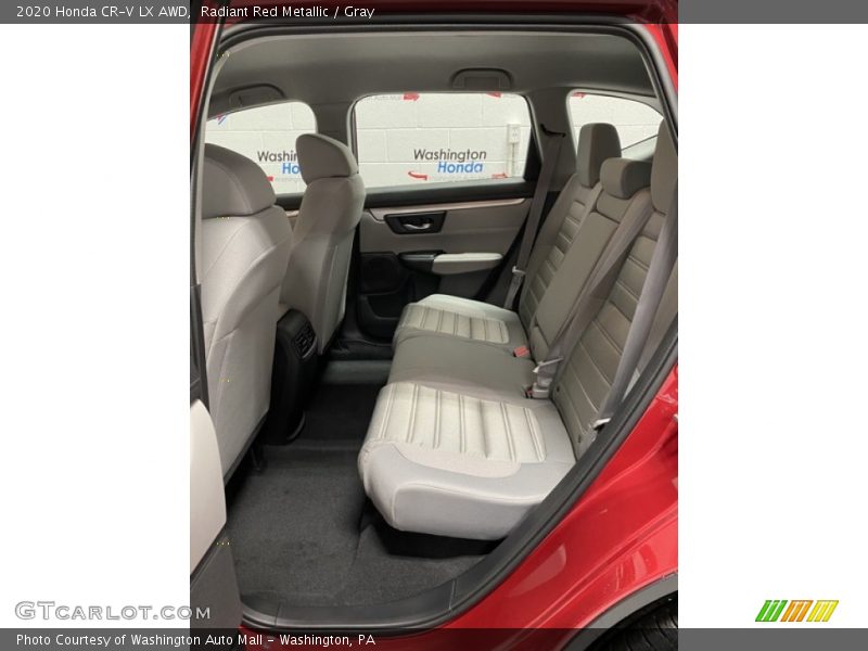 Radiant Red Metallic / Gray 2020 Honda CR-V LX AWD