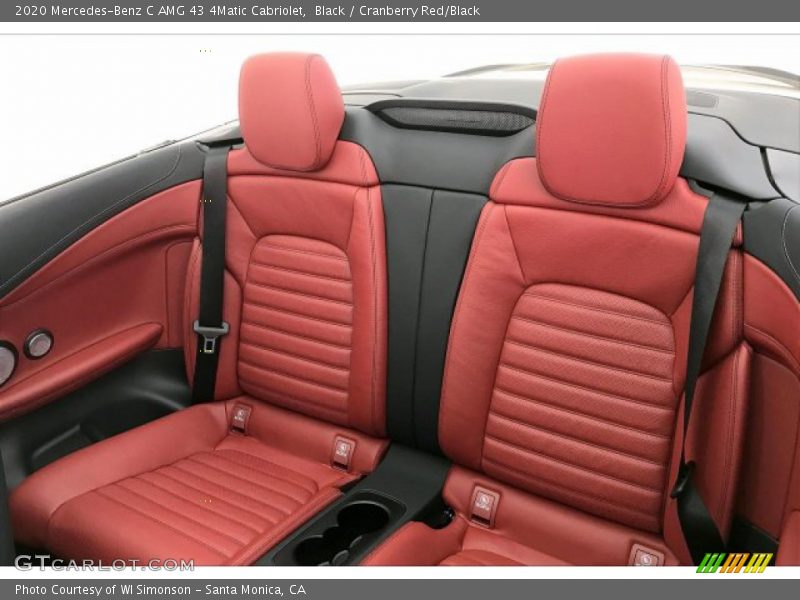 Rear Seat of 2020 C AMG 43 4Matic Cabriolet