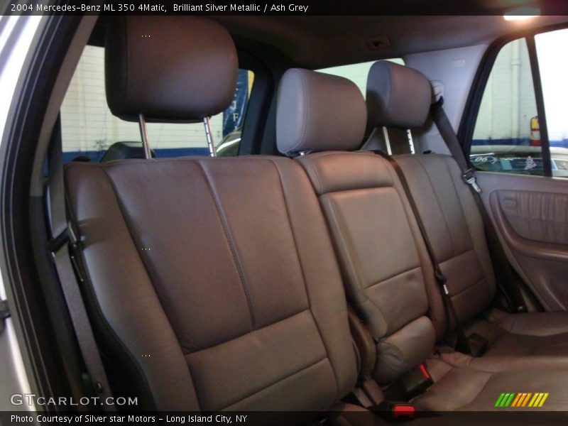 Brilliant Silver Metallic / Ash Grey 2004 Mercedes-Benz ML 350 4Matic