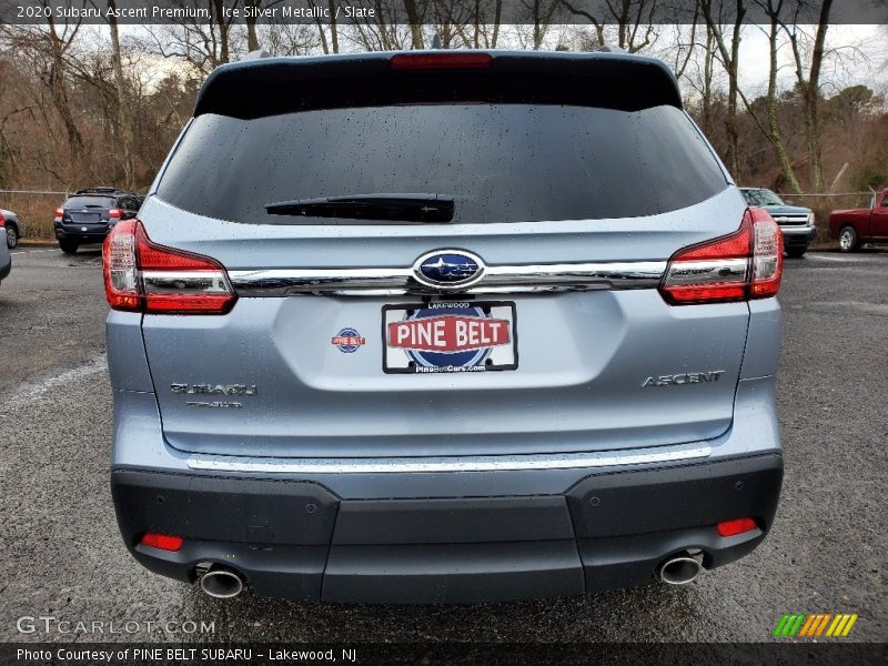 Ice Silver Metallic / Slate 2020 Subaru Ascent Premium