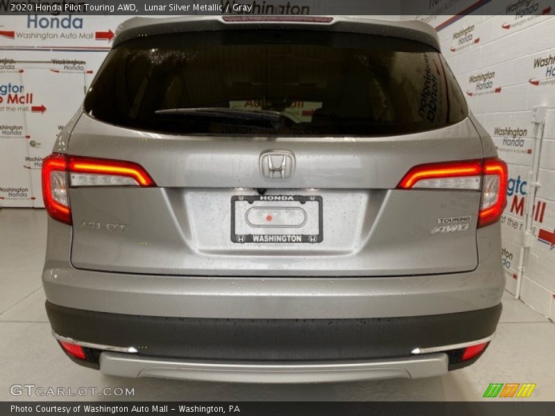Lunar Silver Metallic / Gray 2020 Honda Pilot Touring AWD