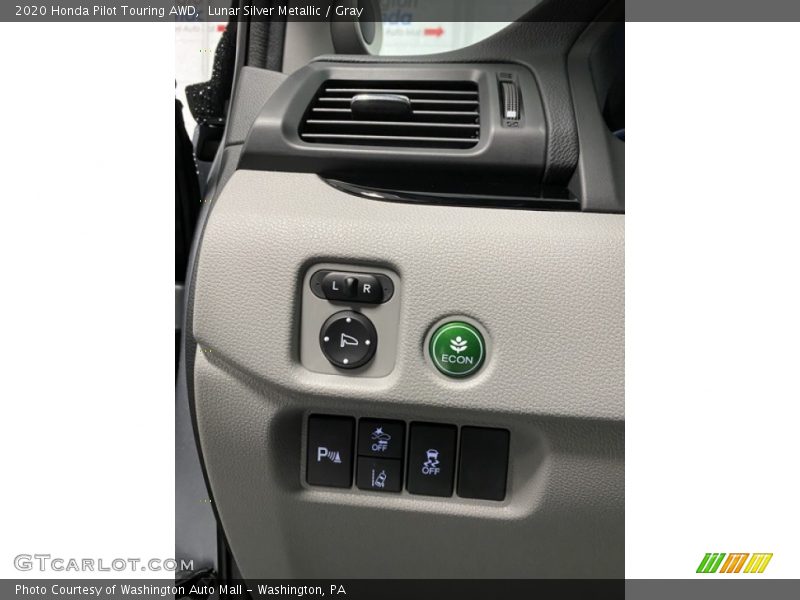 Lunar Silver Metallic / Gray 2020 Honda Pilot Touring AWD