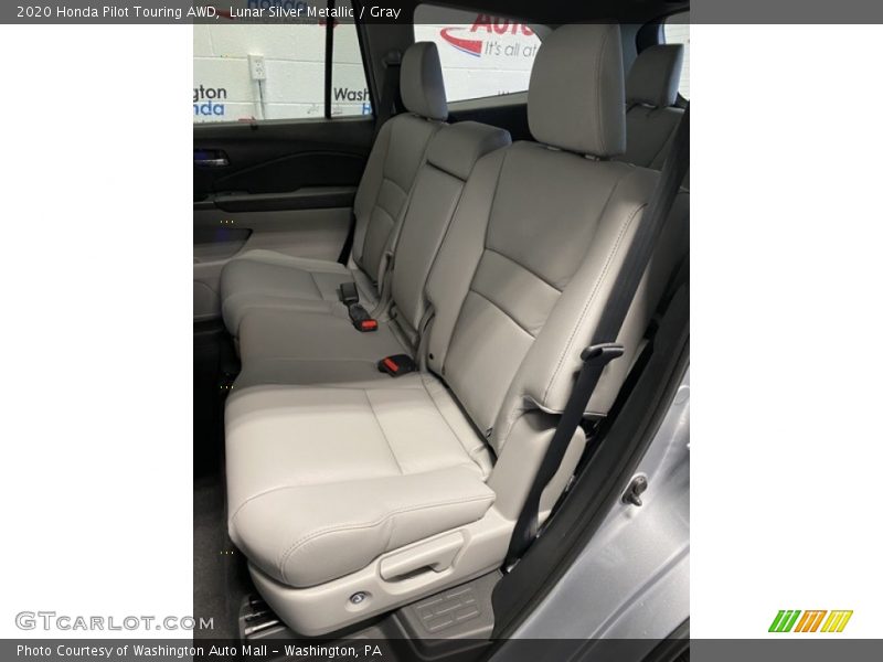 Lunar Silver Metallic / Gray 2020 Honda Pilot Touring AWD