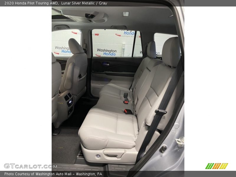 Lunar Silver Metallic / Gray 2020 Honda Pilot Touring AWD