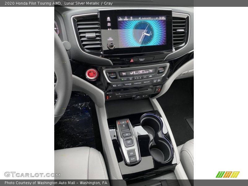 Lunar Silver Metallic / Gray 2020 Honda Pilot Touring AWD