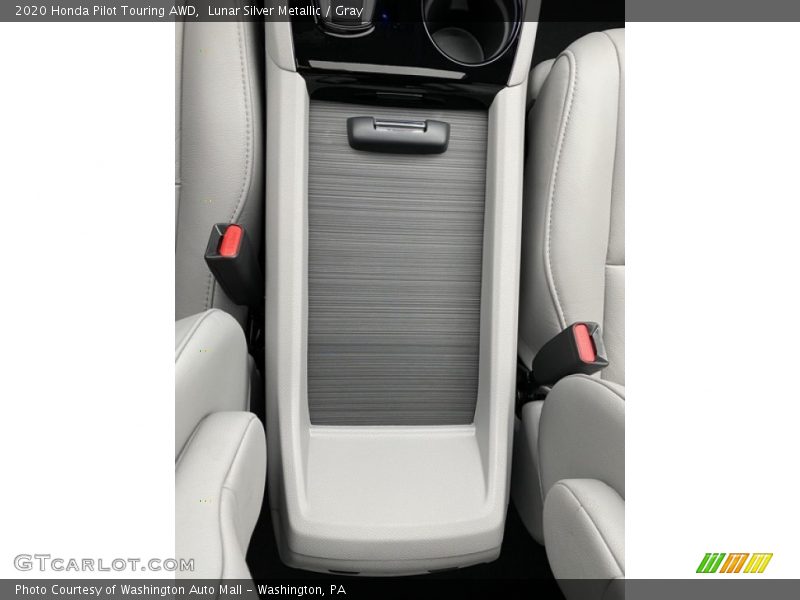 Lunar Silver Metallic / Gray 2020 Honda Pilot Touring AWD