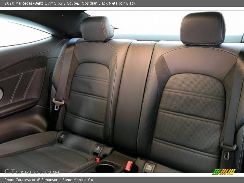 Obsidian Black Metallic / Black 2020 Mercedes-Benz C AMG 63 S Coupe