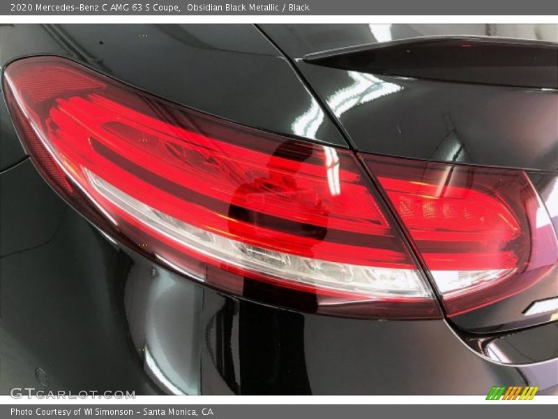 Obsidian Black Metallic / Black 2020 Mercedes-Benz C AMG 63 S Coupe