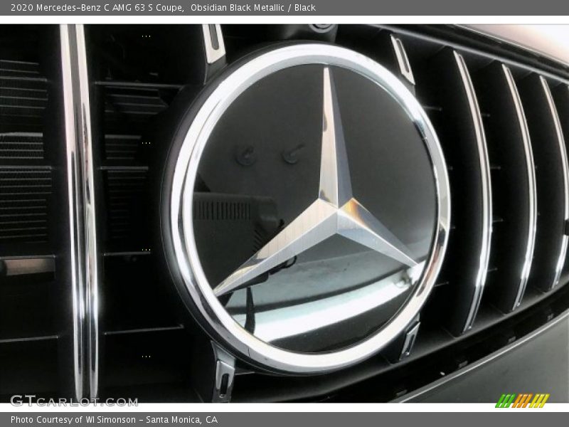 Obsidian Black Metallic / Black 2020 Mercedes-Benz C AMG 63 S Coupe