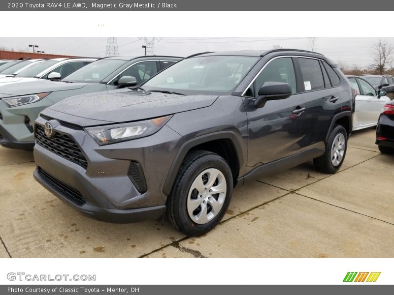 Magnetic Gray Metallic / Black 2020 Toyota RAV4 LE AWD