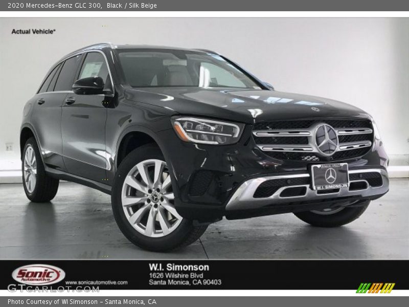 Black / Silk Beige 2020 Mercedes-Benz GLC 300