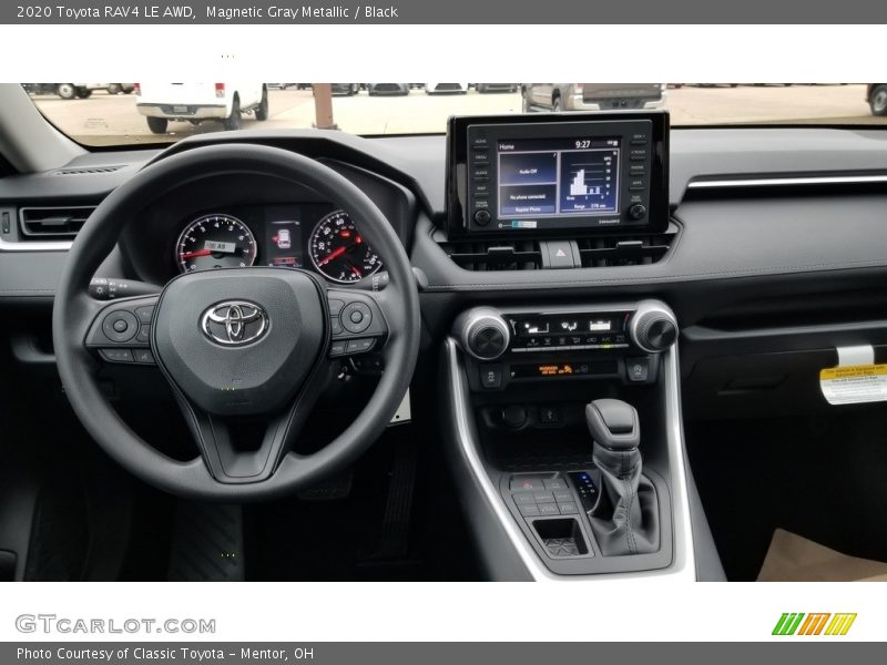 Magnetic Gray Metallic / Black 2020 Toyota RAV4 LE AWD