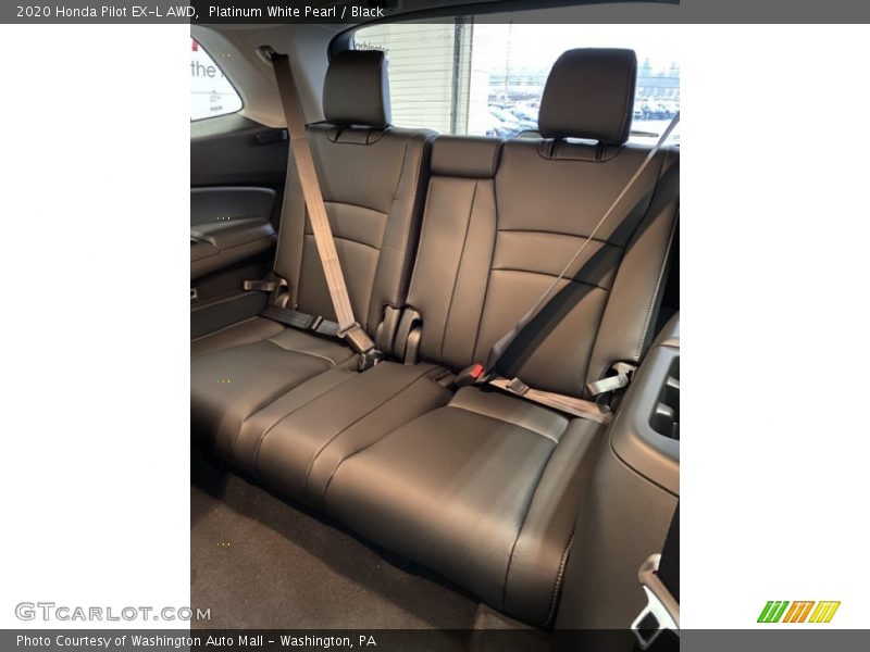 Platinum White Pearl / Black 2020 Honda Pilot EX-L AWD