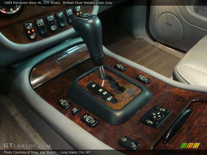 Brilliant Silver Metallic / Ash Grey 2004 Mercedes-Benz ML 350 4Matic