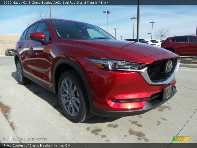 Soul Red Crystal Metallic / Black 2020 Mazda CX-5 Grand Touring AWD