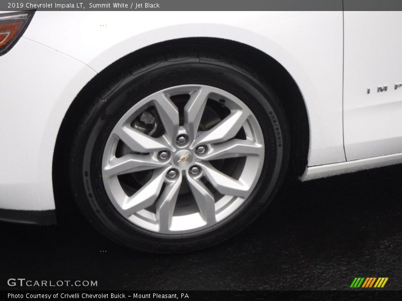 Summit White / Jet Black 2019 Chevrolet Impala LT