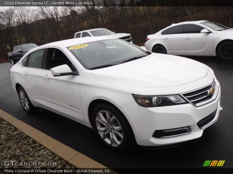 Summit White / Jet Black 2019 Chevrolet Impala LT