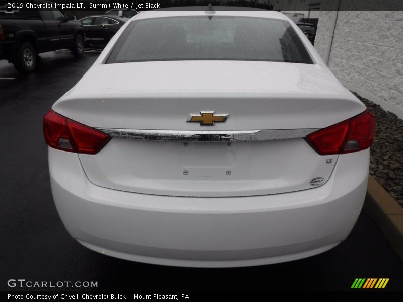 Summit White / Jet Black 2019 Chevrolet Impala LT