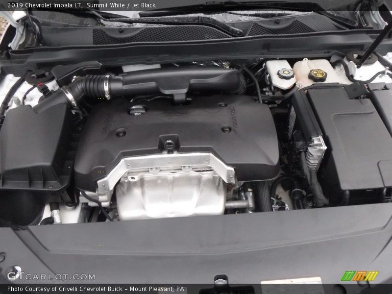 Summit White / Jet Black 2019 Chevrolet Impala LT