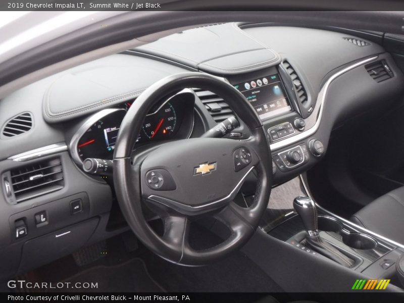 Summit White / Jet Black 2019 Chevrolet Impala LT